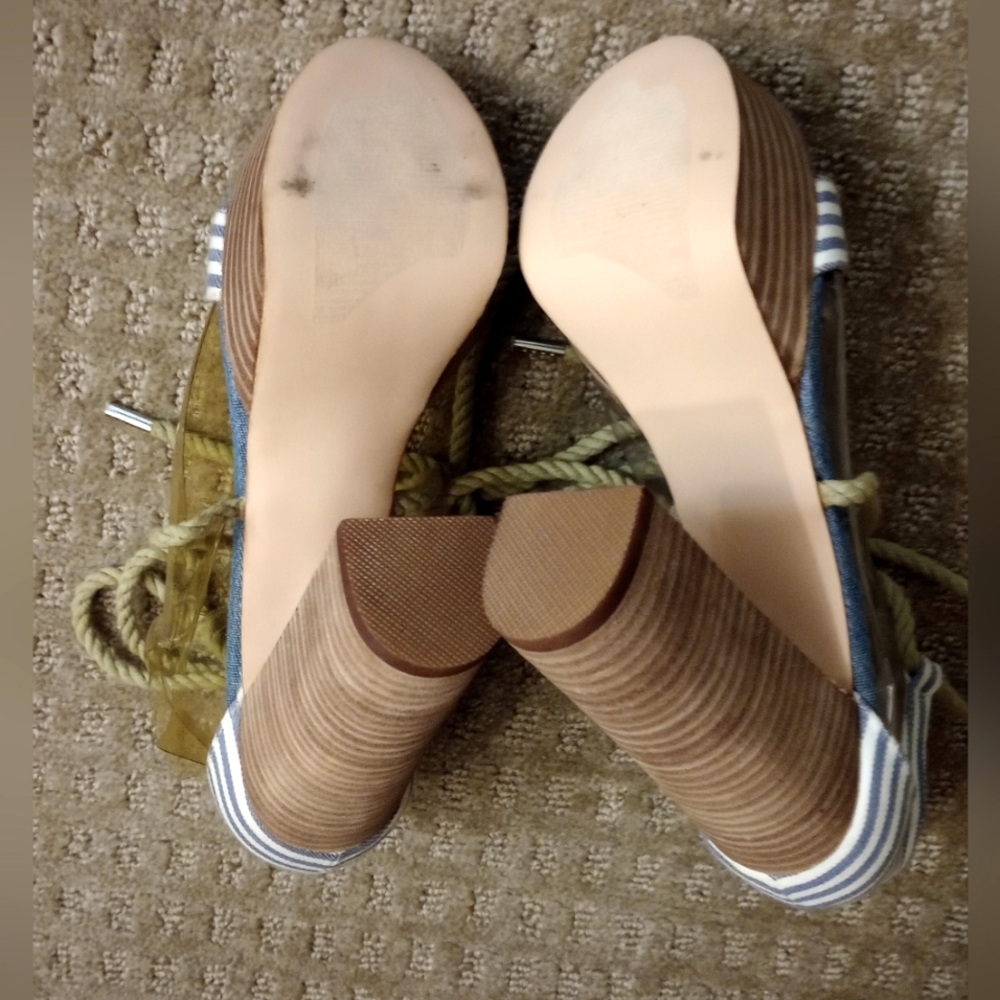 🇺🇸 Steve Madden Rue Block Heel Platform Sandals - Picture 7 of 12